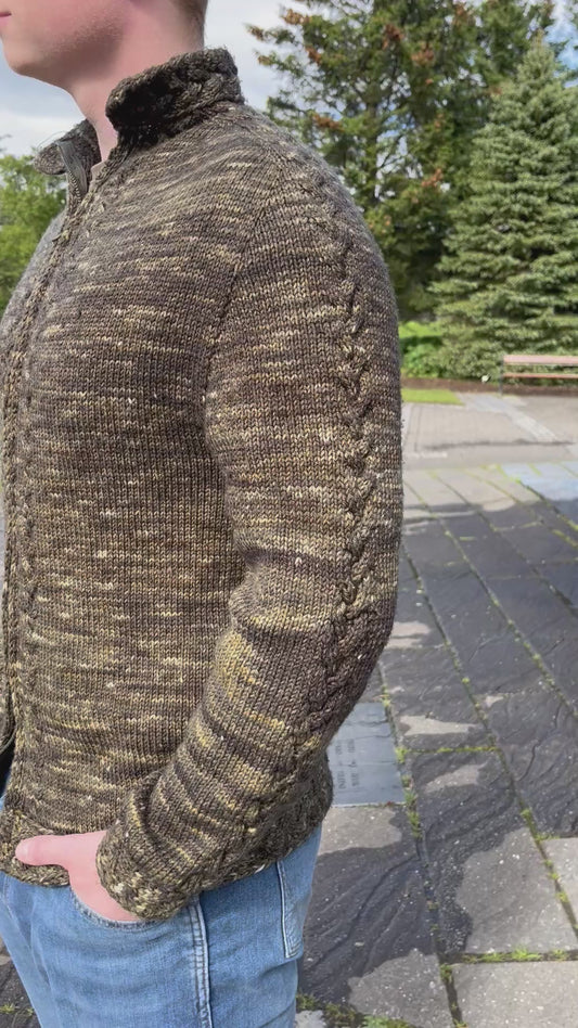 Kambur, Cardigan - pattern